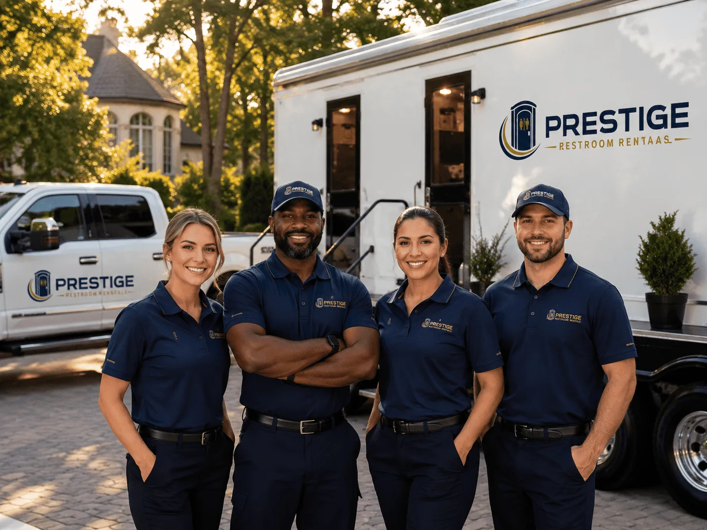 Trusted Luxury Portable Restrooms company in Prichard, WV